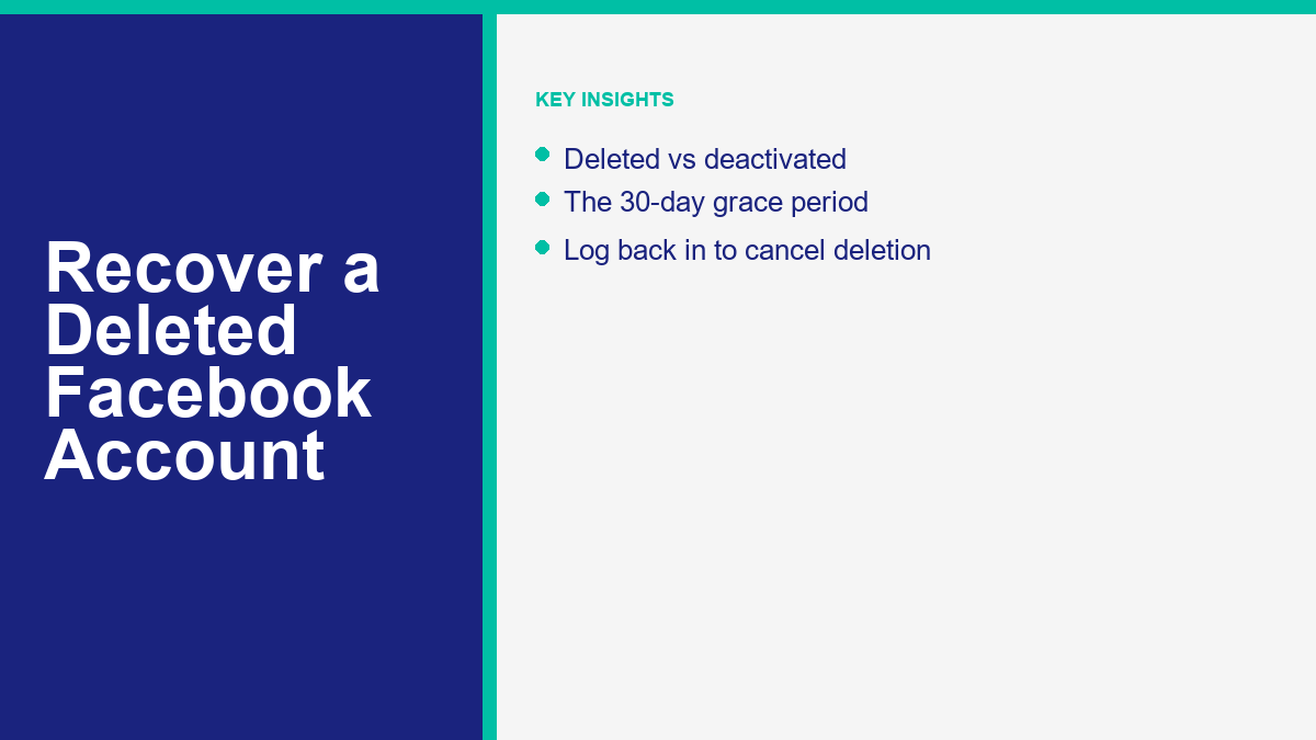 How to Recover a Deleted Facebook Account in 2026 (Step-by-Step)