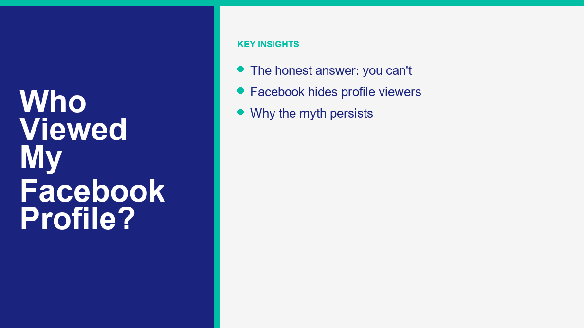 fbviewers-featured Can You See Who Viewed Your Facebook Profile in 2026? The Honest Answer