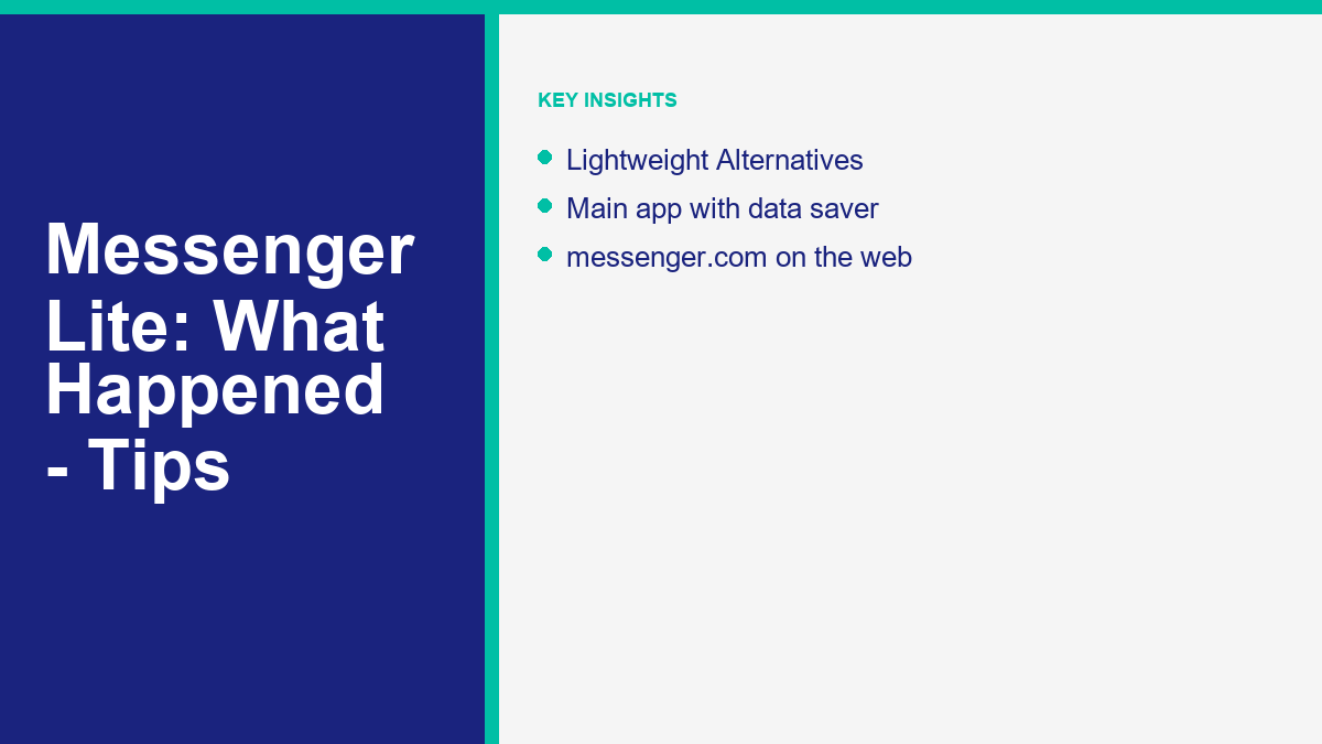 Messenger Lite in 2026: What Happened to It and the Best Alternatives 2 Messenger Lite in 2026: What Happened to It and the Best Alternatives - steps