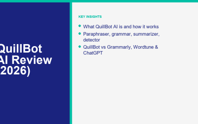 QuillBot AI Review: Features, Pricing, and Best Alternatives