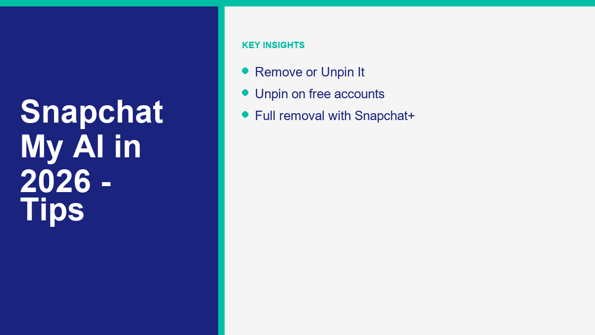 Snapchat My AI in 2026: What It Is, How to Use It, and How to Remove It 2 Snapchat My AI in 2026: What It Is, How to Use It, and How to Remove It - steps