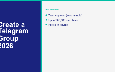 How to Create a Telegram Group in 2026: Setup, Admin Tools, and Privacy