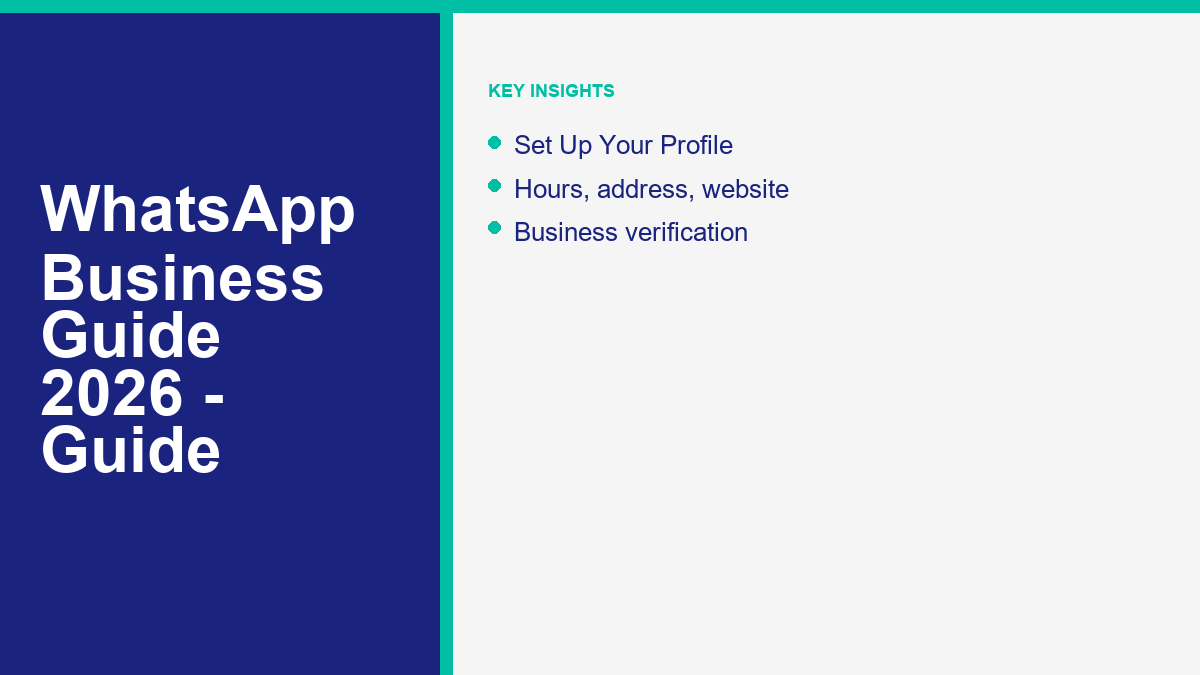 WhatsApp Business in 2026: Complete Guide for Small Businesses 1 WhatsApp Business in 2026: Complete Guide for Small Businesses - details