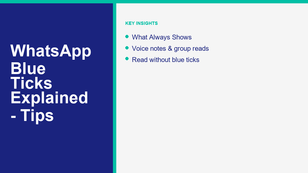 WhatsApp Blue Ticks in 2026: What They Mean and How to Turn Them Off 2 WhatsApp Blue Ticks in 2026: What They Mean and How to Turn Them Off - steps