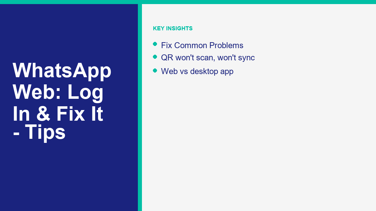 WhatsApp Web in 2026: How to Log In, Use It, and Fix Common Problems 2 WhatsApp Web in 2026: How to Log In, Use It, and Fix Common Problems - steps