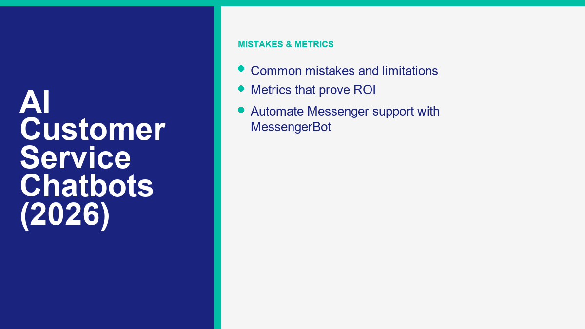 Metrics for measuring chatbot customer service success