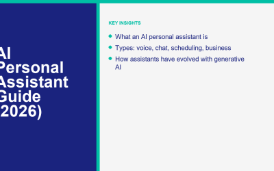 The Complete Guide to Choosing an AI Personal Assistant in 2026