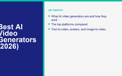 Best AI Video Generators: The Complete 2026 Guide to AI Video Platforms