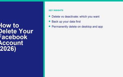 How to Delete Your Facebook Account: The Complete Step-by-Step Guide