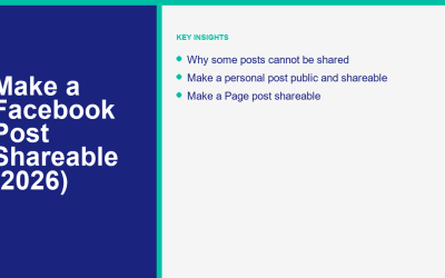 How to Make a Facebook Post Shareable: A Complete 2026 Guide