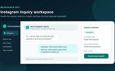 Tutoriels Messenger Bot 9 Automate Instagram DM Qualification and Customer Inquiries with Messenger Bot