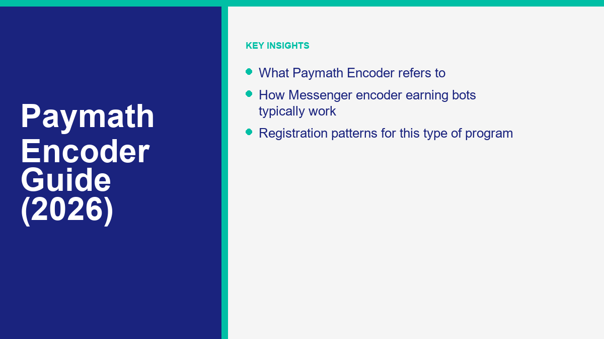 Paymath Encoder Guide: Safety, Registration, and Legitimacy Paymath Encoder Guide: Safety, Registration, and Legitimacy