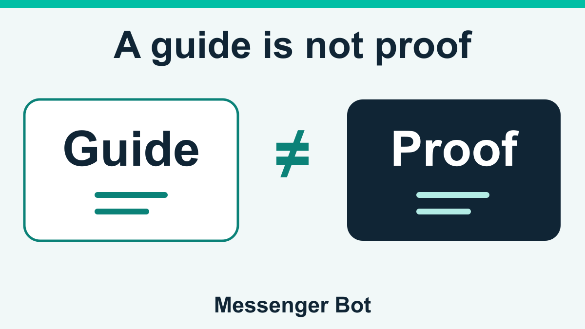A guide is not proof A guide and payment proof are separate kinds of evidence; this directory does not certify payouts or legitimacy.