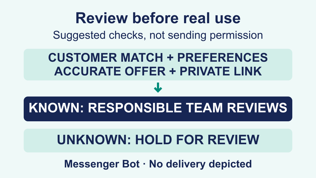 Cart Abandonment Emails: Examples & Review Checklist 2 Suggested review boundary: check the customer match, preferences and private destination; hold when any required fact is unknown.